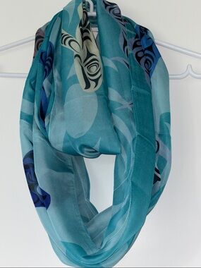 Northwest Spirit Collection chiffon infinity scars